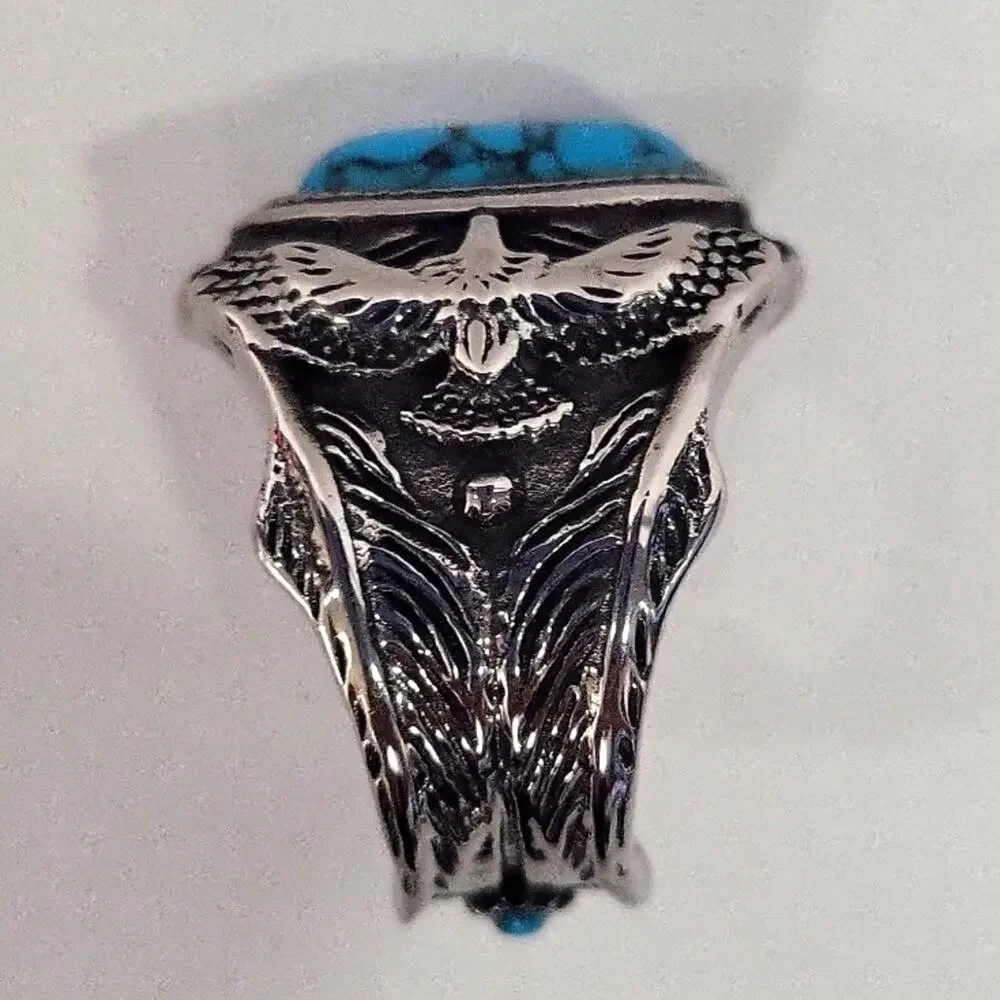 Eagle Statement Handmade Men's Ring Size 11 1/2 NWT